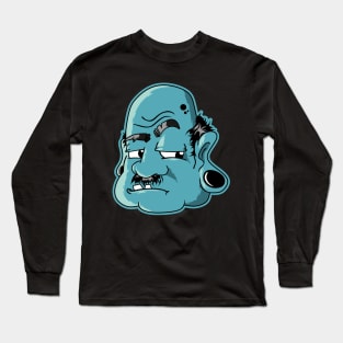 mr blue Long Sleeve T-Shirt